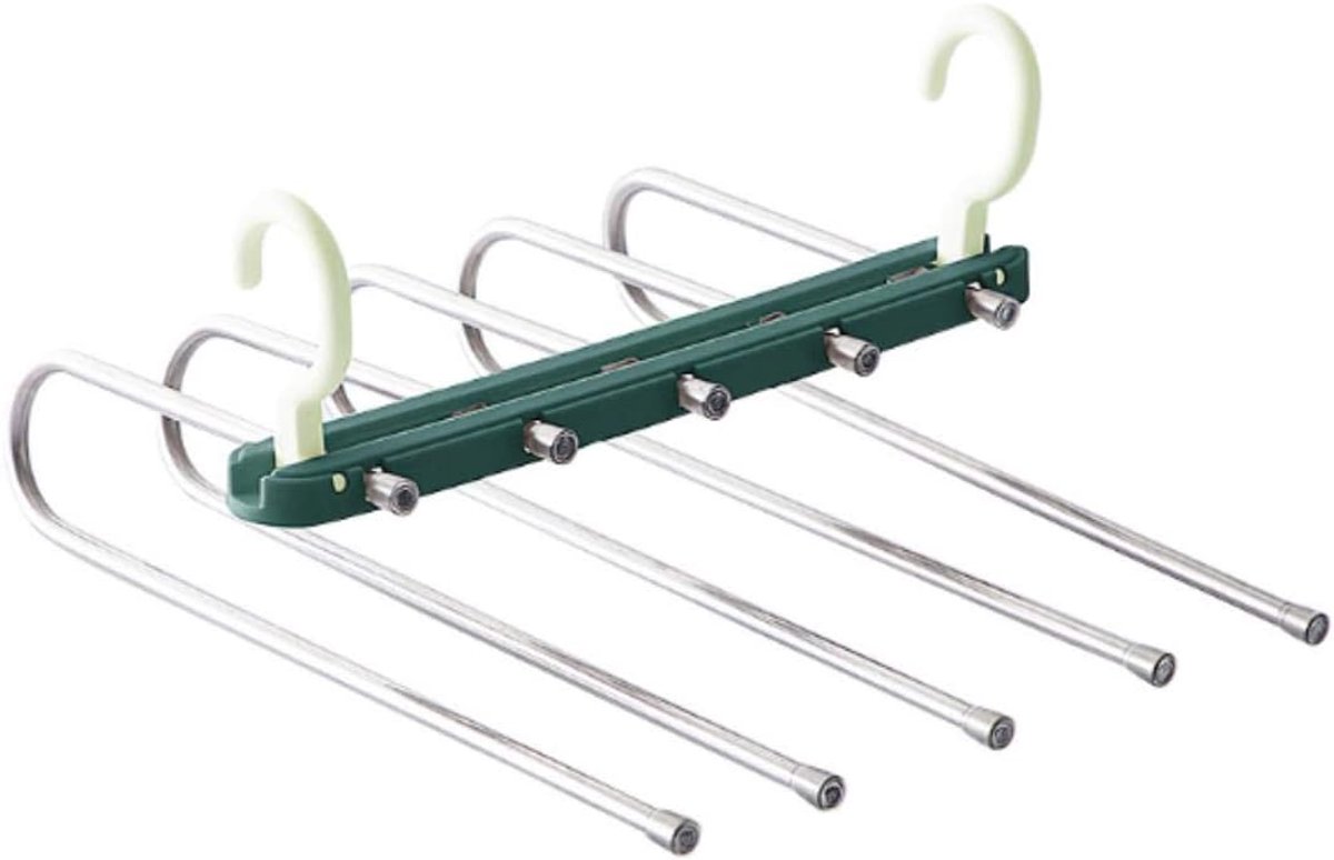 Kledinghanger Rvs Rack - Ruimtebesparend - Voor scarf en kleding - Geen kreukels - ShopVlot