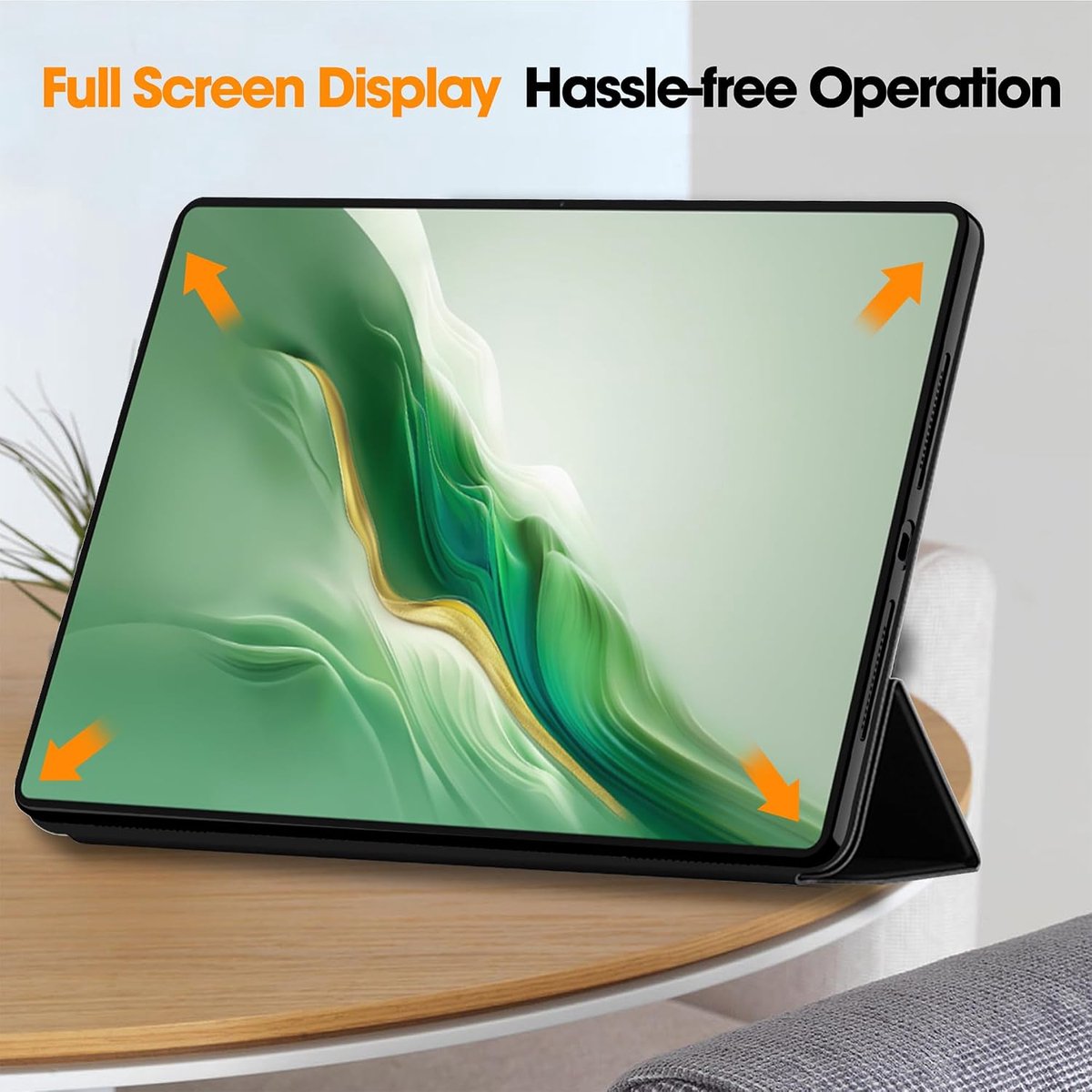Beschermhoes voor Honor Magic Pad 2 12.3 inch - Ultra dun TPU - Schokbestendig en krasbestendig - Flexibele bescherming - ShopVlot