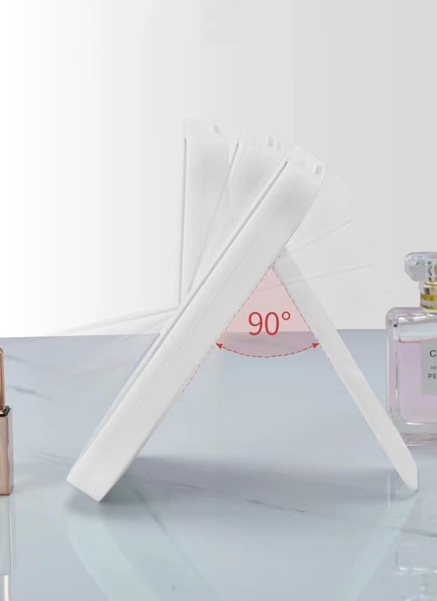 Ziyan Makeup Mirror with Lighting, LED Light, Lighted Makeup Mirror, USB Rechargeable Touch Screen - ShopVlot