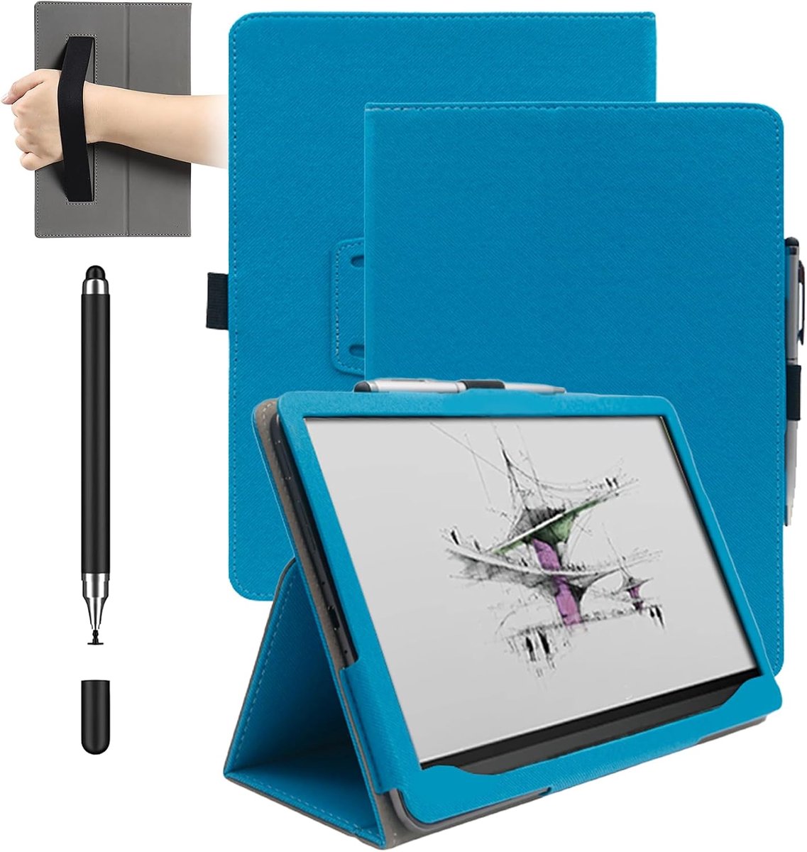 Case for Onyx BOOX Note Air 5 C 10.3 Inch Tablet, daunke Shockproof with Pin Lock Waterproof Anti-Scratch Multi Corner - ShopVlot