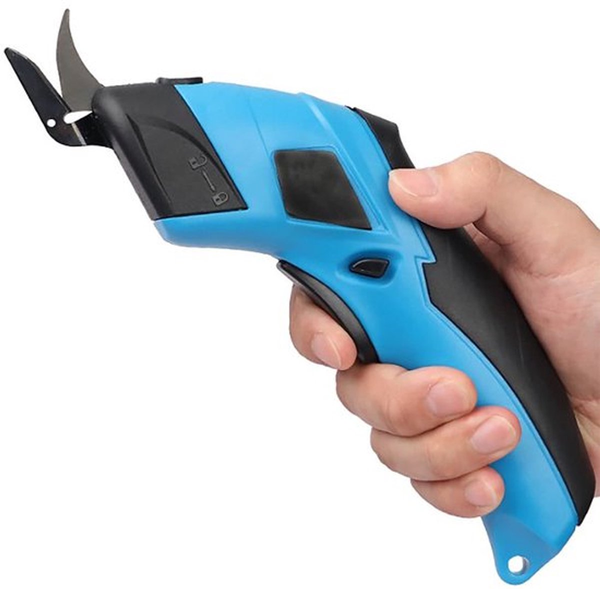 Kartonnen Snijder, Doos Snijder Elektrisch 3,6V 85 ° Snijhoek Handheld Draagbare Snijscharen Elektrische Schaar voor Karton met 1,77 Inch Handgreepdikte voor Kartonnen Stof