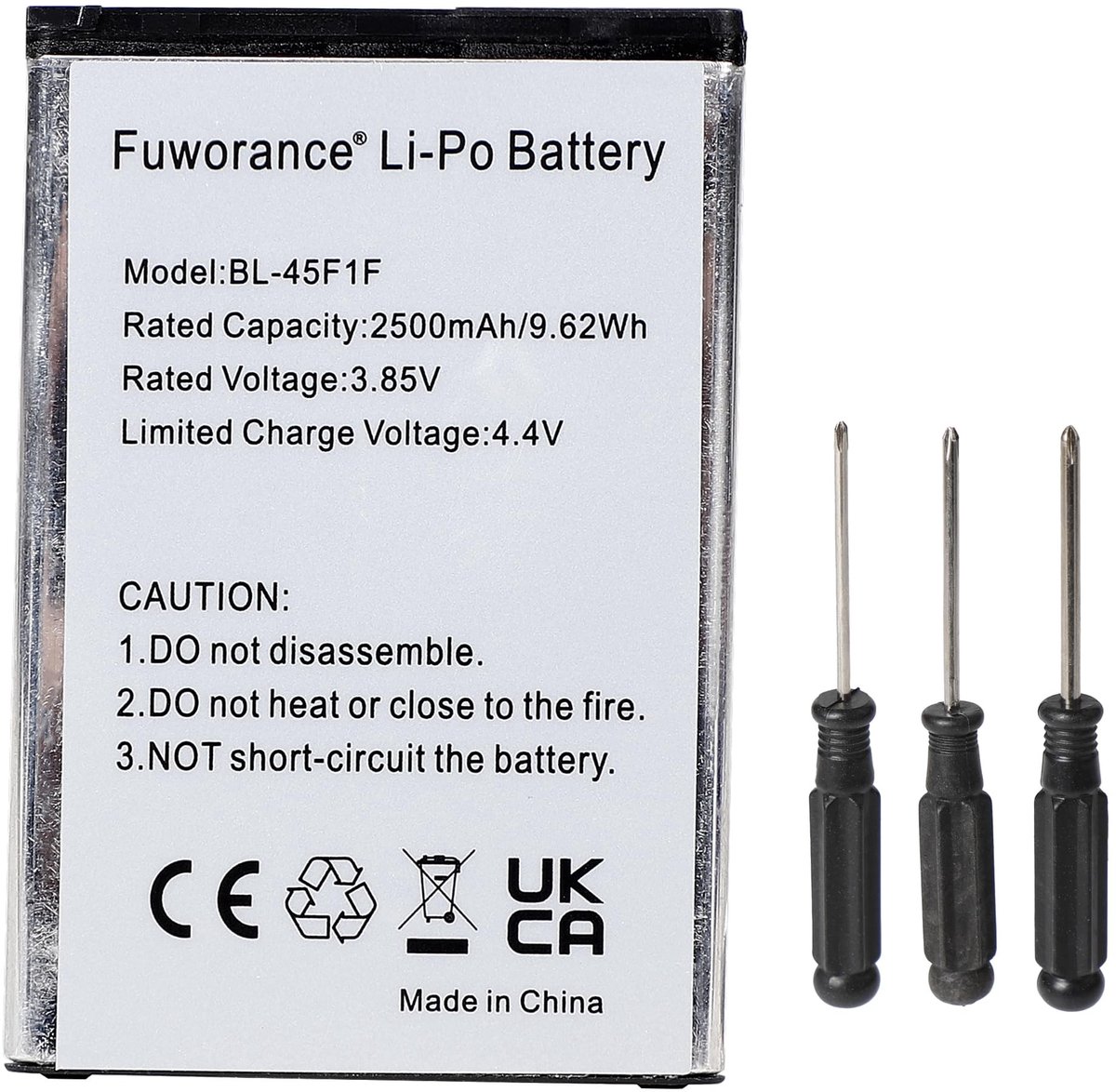 Solidchoice - 2500mAh Oplaadbare Batterij voor Diverse LG Modellen
