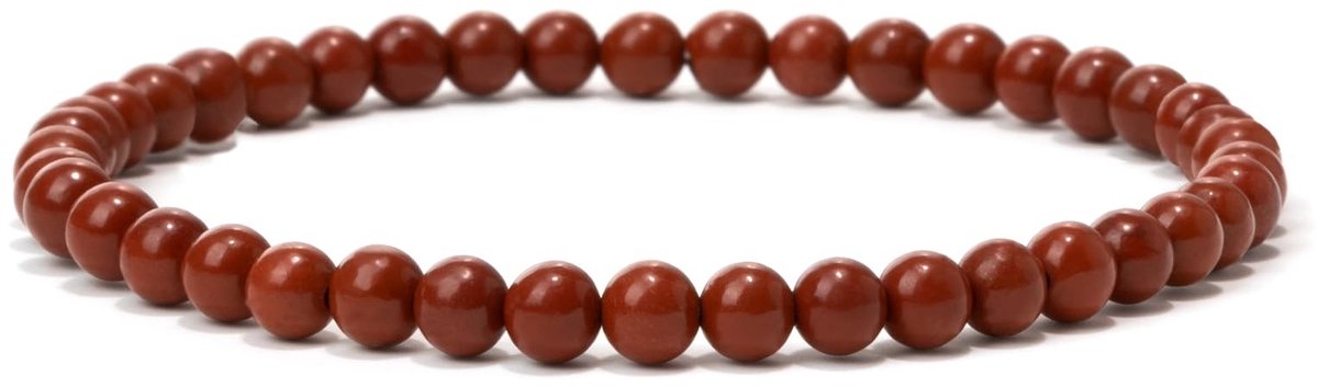 Solidchoice - 4mm Stretch Kralenarmband van Natuurlijke Edelstenen voor Yoga en Meditatie