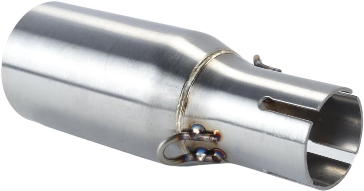 Motorfiets uitlaat middenverbinding pijp adapter 32MM - 51MM aansluiting - soepele uitlaatstroom - ShopVlot