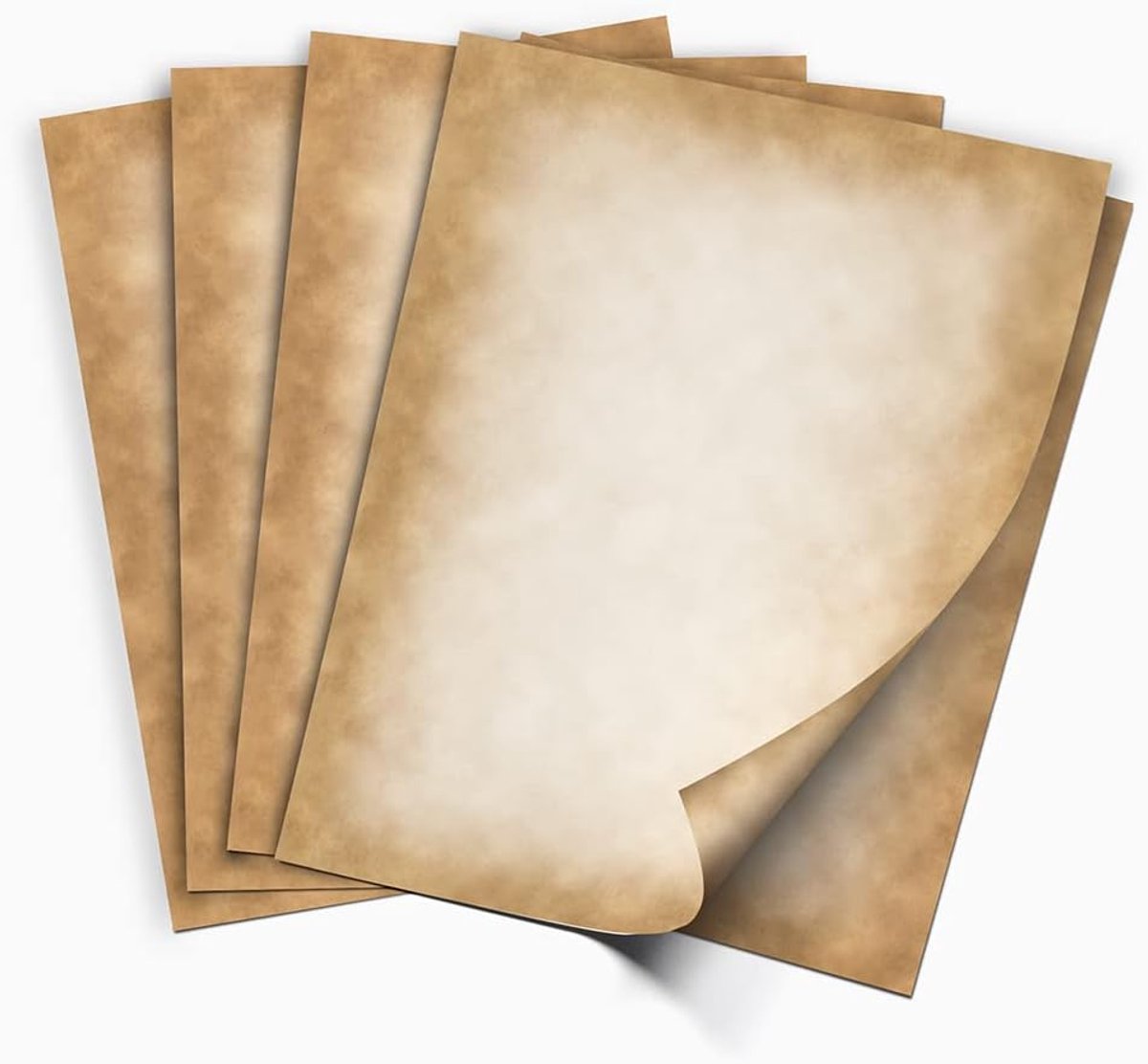 Vintage schrijfpapier - 120g papier - dubbelzijdig bedrukt - voor persoonlijke brieven - ShopVlot