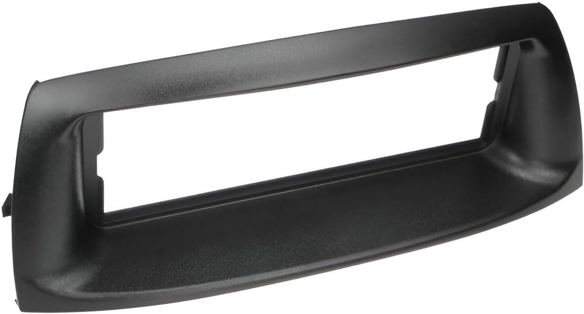 Car radio montagekit 1 DIN - zwart radio paneel - antenne adapter ISO - perfect voor Fiat Punto 2 en 3 - ShopVlot