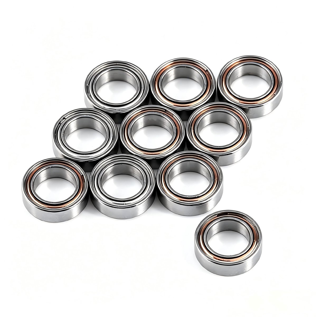 Solidchoice - Set van 10 Miniatuur Lagertjes MR85ZZ