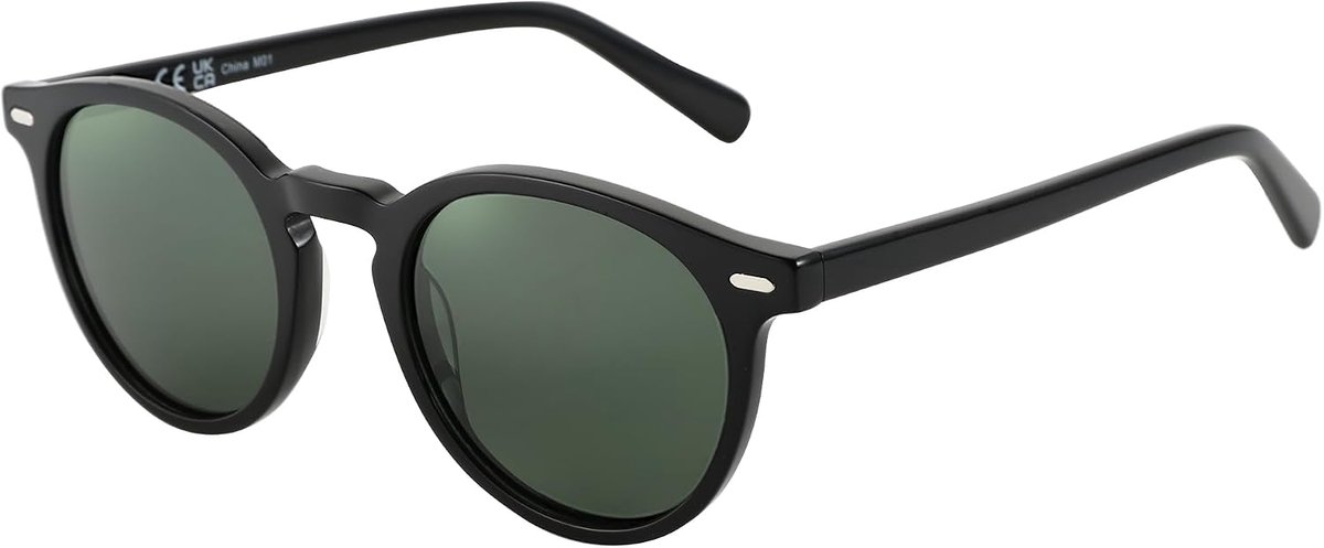 Zonnebril rond retro small - unisex trendy zonnebril - UV400 bescherming - stijlvol voor elke gelegenheid - ShopVlot