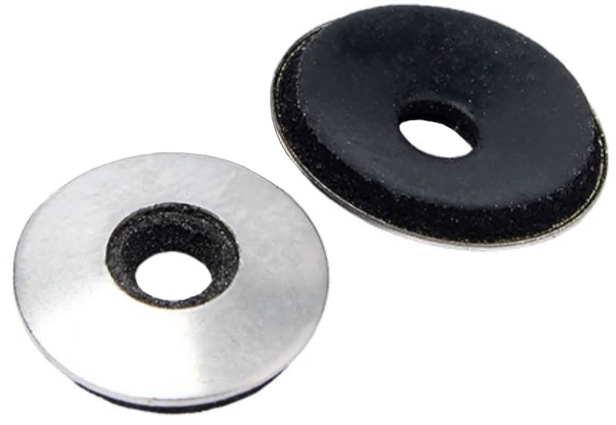 Wasringen 4.8mm x 14mm - EPDM & RVS - Hoge bestendigheid tegen corrosie - Voor duurzame afdichting - ShopVlot