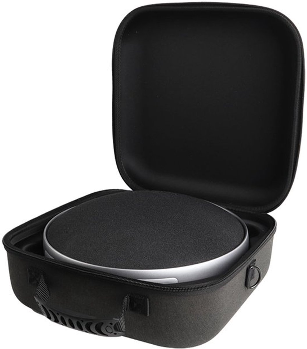 Draagtas Beschermend - Schoudertas - Case - Robuuste Cover - Reisdraagtas - Zwart - Voor Harman Kardon Onyx Studio 9 - Luidsprekerhoes