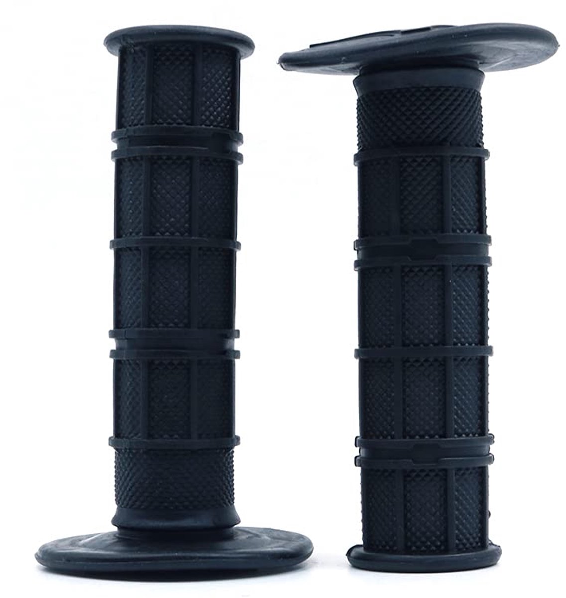Motorfiets handvatten 21mm 24mm - rubber - antislip - comfortabele grip - ShopVlot