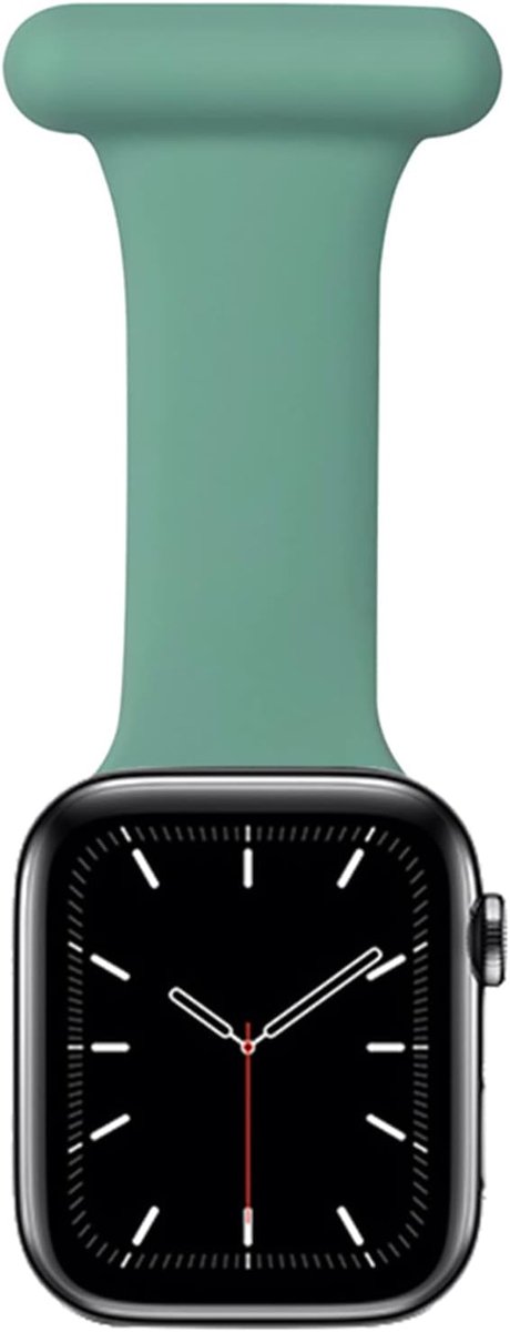 Zusterhorloge Brochebanden - Zacht Silicoon - Vervangstraps voor Apple Watch 38mm/40mm/41mm/42mm/44mm/45mm - ShopVlot