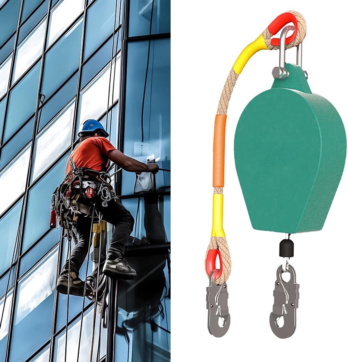 Solidchoice - Retractable Valbeveiligingsapparaat tot 10 m