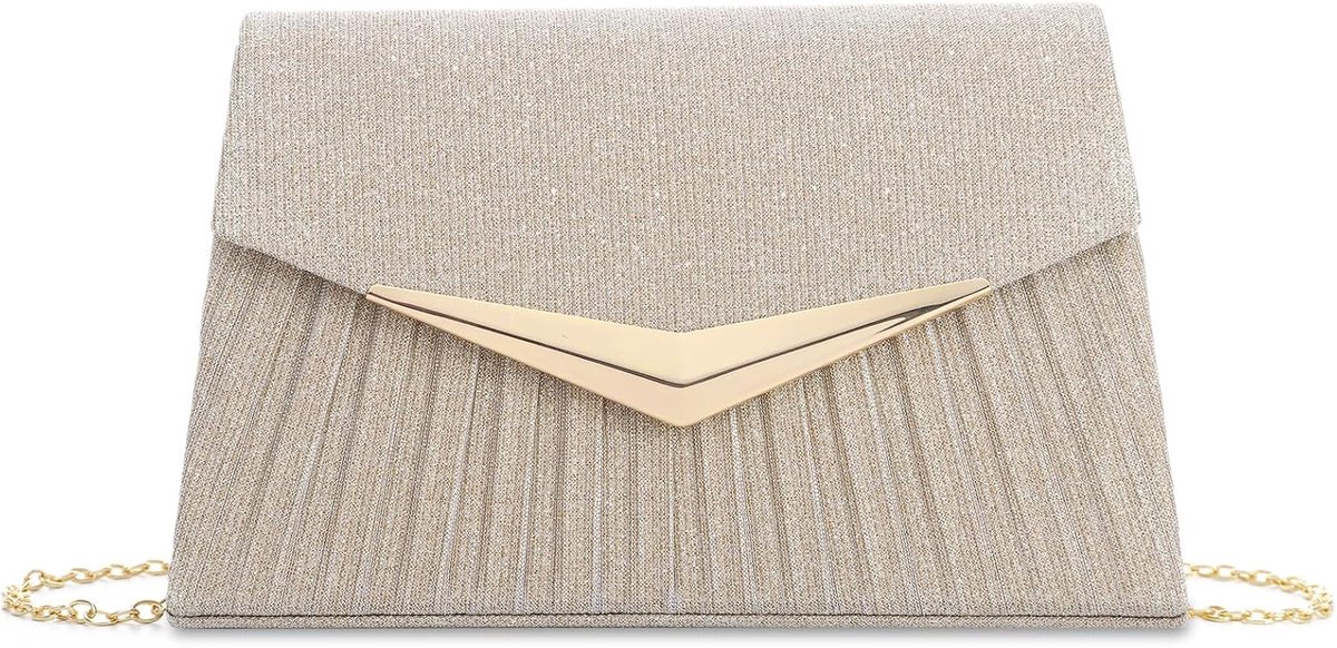 Handtas dames, elegante glitter schoudertas - avondtas - perfect voor bruiloften - ShopVlot