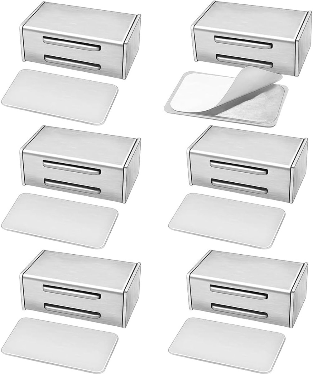 Magneten voor meubels 6 stuks - magnetische sluiting - voor deuren - eenvoudig te installeren - ShopVlot