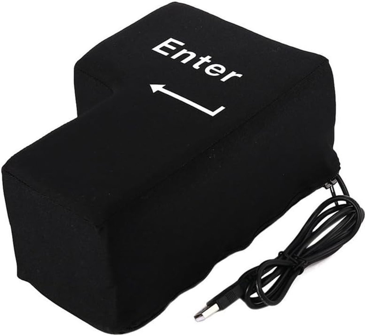 Entertoets Kussen USB Groot - Zacht Schuim - Drukverlagend - Ideaal voor thuis en op kantoor - ShopVlot