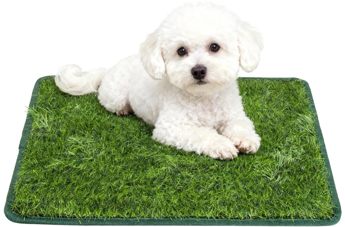 Solidchoice - Dog Toilet met Vervangbaar Kunstgras voor Balkon