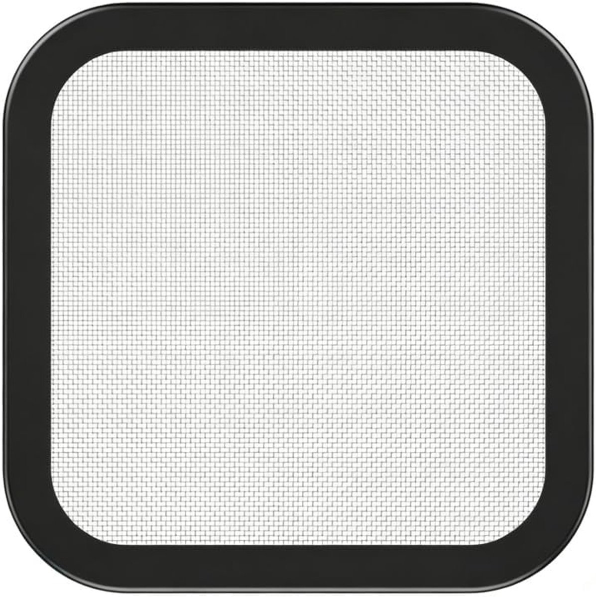 magnetisch spatscherm luchtfriteuse 15 x 15 cm - roestvrij staal - ademend fijn mesh - eenvoudige bevestiging - ShopVlot