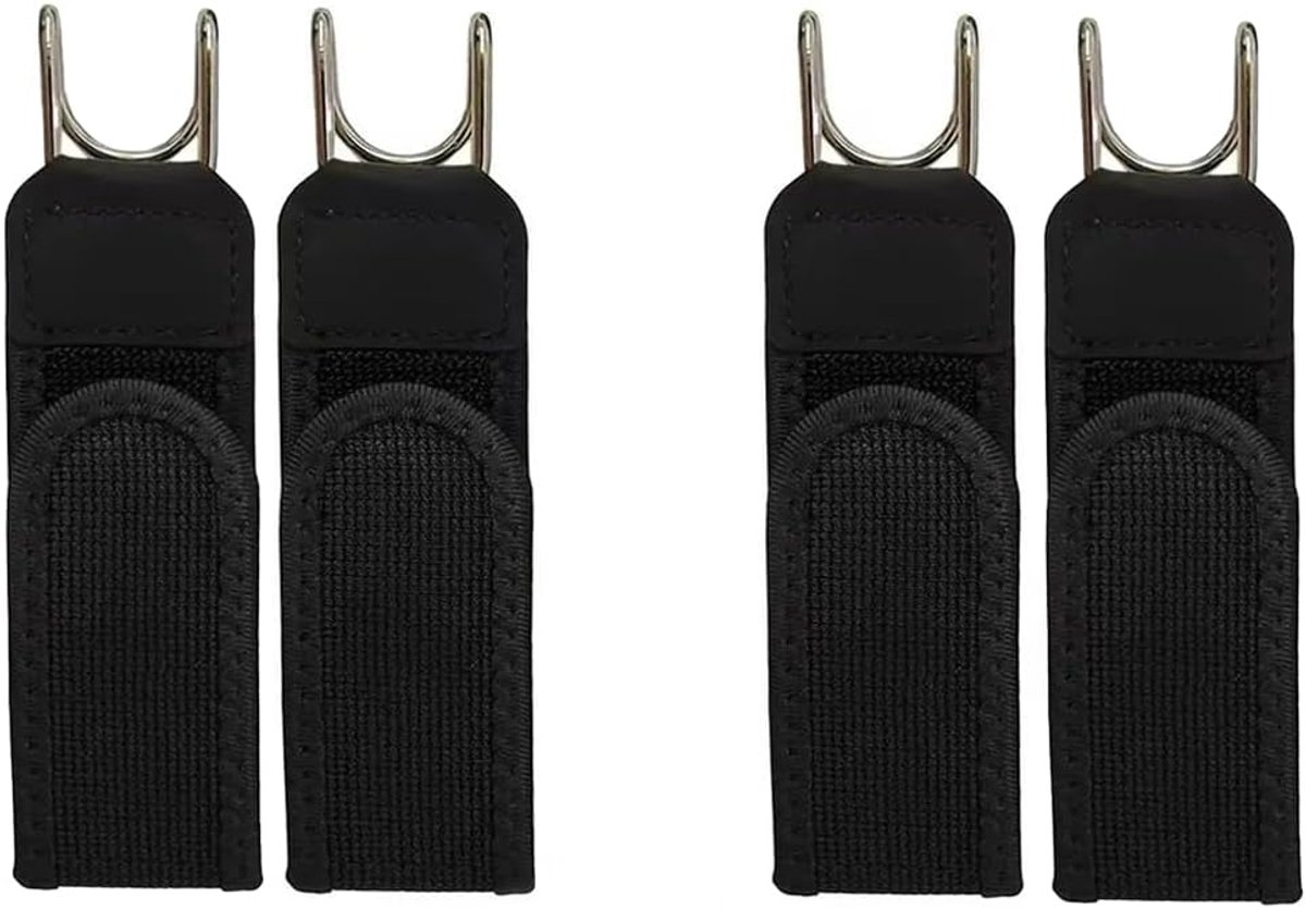 elastische riem zonder gesp - 4 stuks - onzichtbaar design - betrouwbare grip - ShopVlot