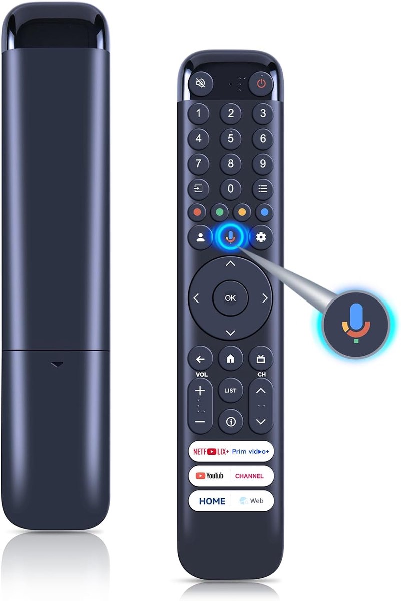 Voice TV Replacement Remote Control Compatible With TCL TV 55C649 58P635 65C745 65C845 65C855 55C845 75C845 43C645 - ShopVlot