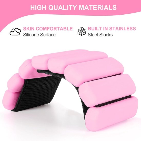 Weight Cuffs Set of 2, Wrist Weights Ankle Weights Adjustable Foot Weights for Training - ShopVlot — afbeelding 2