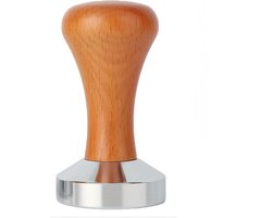 Espresso Tamper 51mm voor Perfecte Koffie, RVS Basis, Ideaal voor Koffiemolen en Koffiepoeder