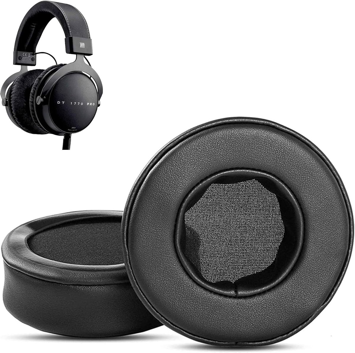 Ear Pads Compatible with Beyerdynamic DT1770 DT1990 DT 1990 PRO 1770 PRO Headphones Ear Pads Replacement Cushion - ShopVlot