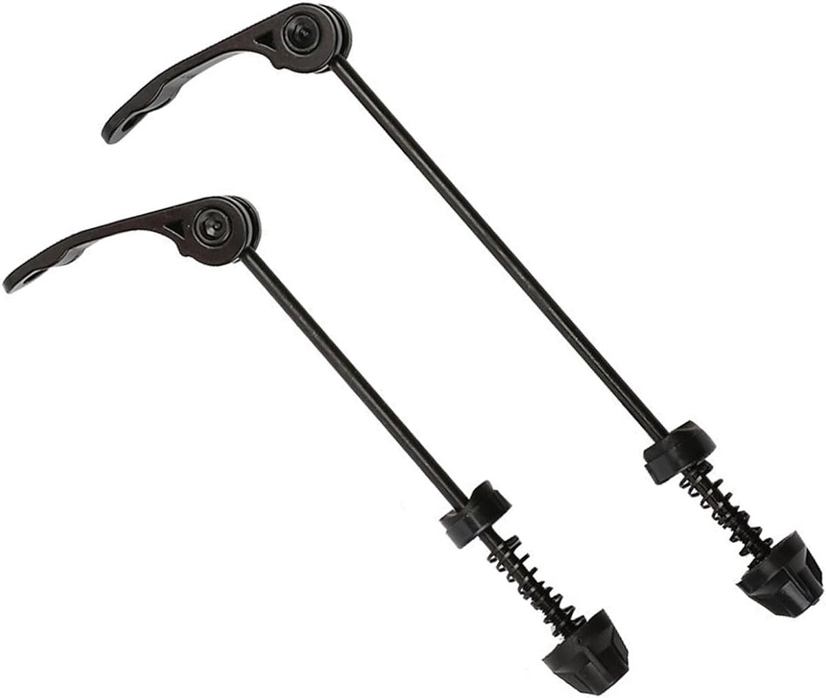 2 x Bicycle Quick Release Quick Release Front and Rear Wheel Front and Rear Wheel Compatible with Mountain Bike Road - ShopVlot