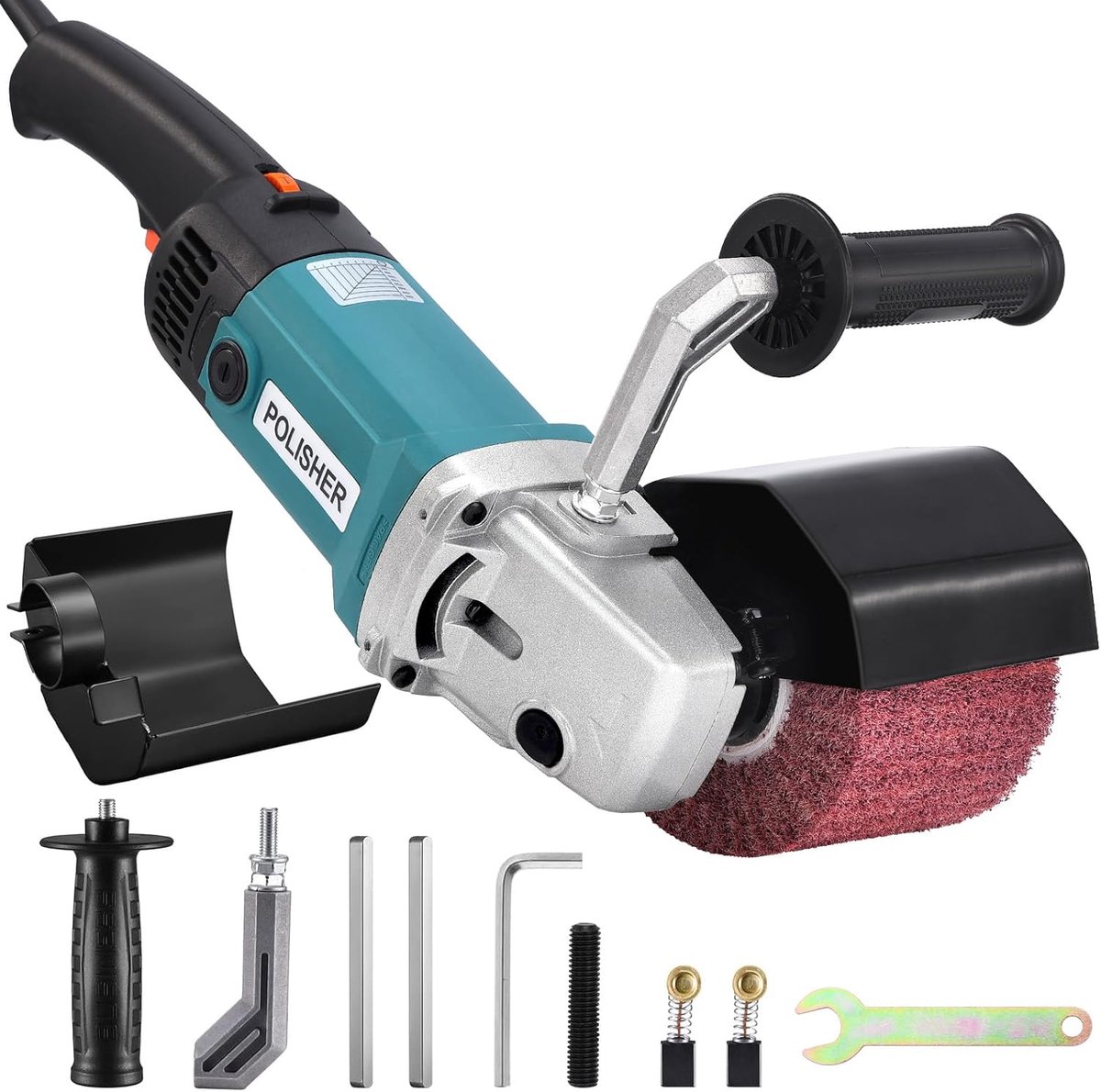 Yofuly 1400 W Wooden Brush, Grinding Machine for Surface Renovation, 6 Speed Controls, Electric Roller Sander for - ShopVlot
