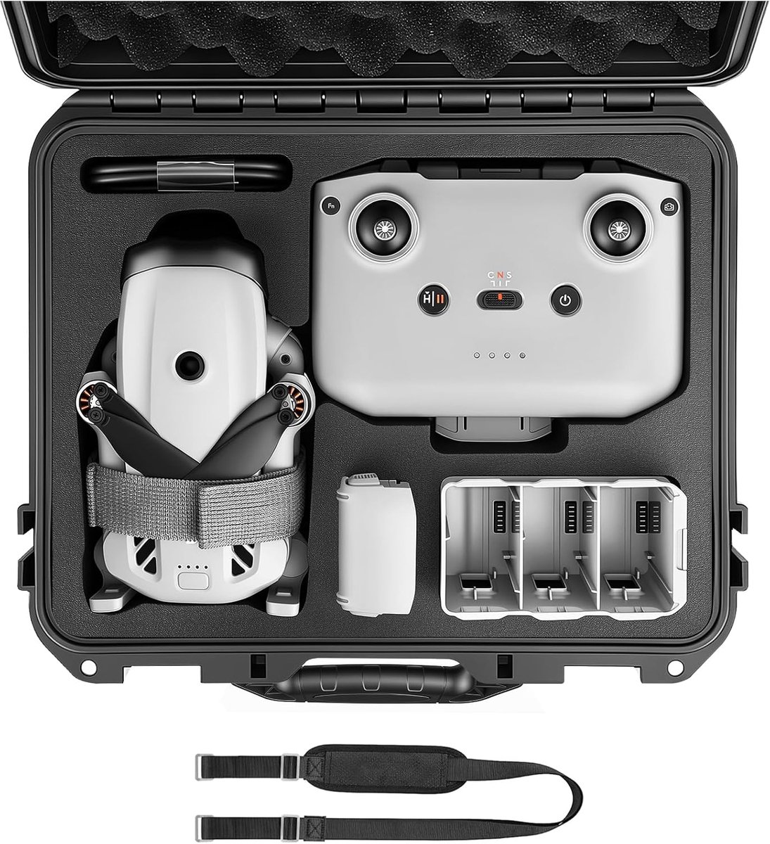 FPVtosky Harde hoes voor Lito 1, draagtas voor DJI Lito 1, compatibel met RC-N3, batterij, oplaadhub en andere - ShopVlot