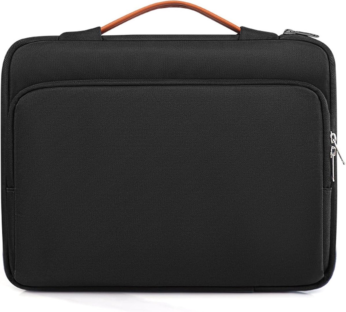 Laptophoes 13 14 inch, schokbestendig, 360 graden laptoptas, met dikke fleece binnenkant, waterdichte tas met opslag - ShopVlot