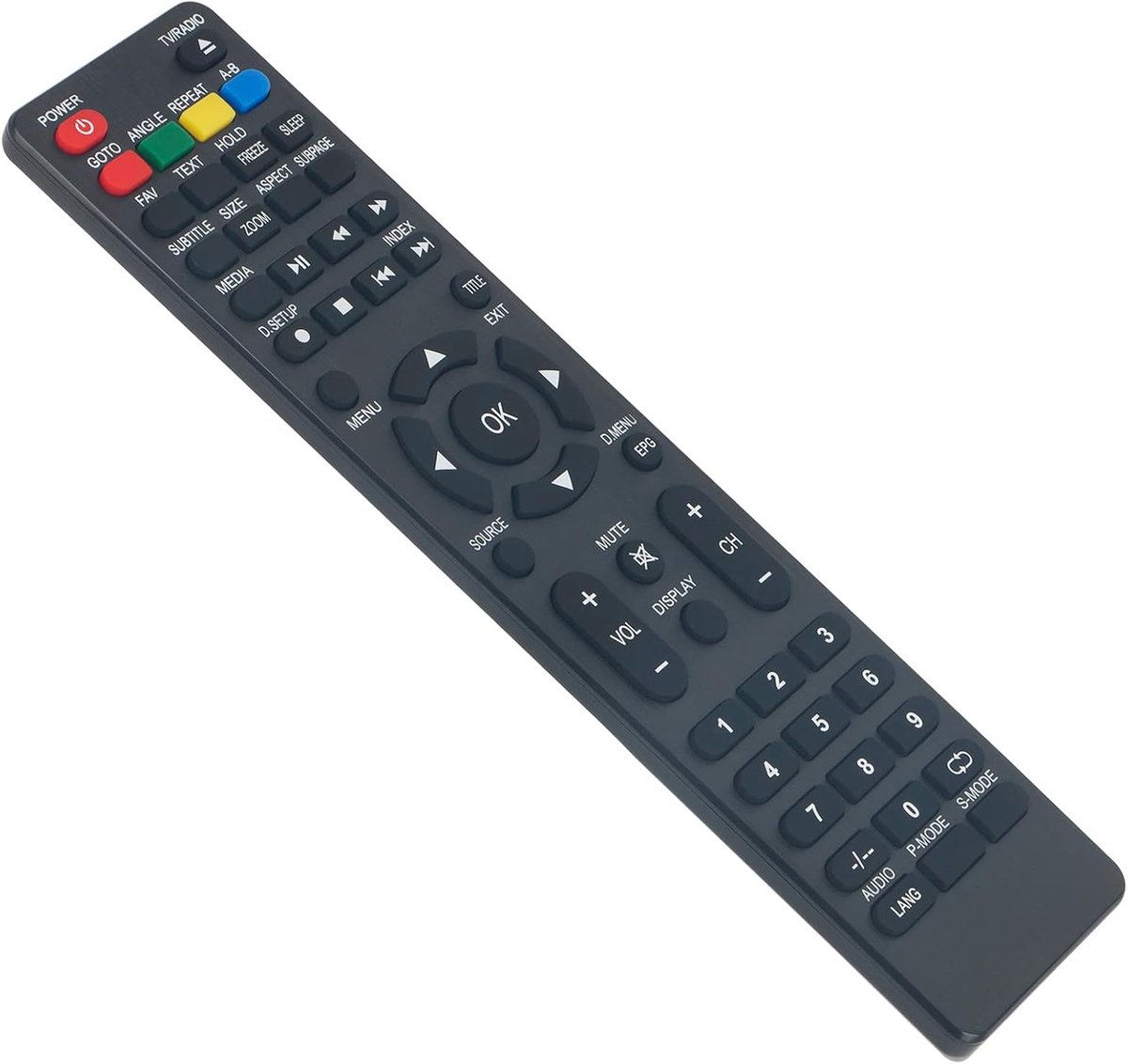 ALLIMITY Replace Remote control fit for STAN-LINE SCHNEIDER DUAL RADIOLA POLAROID JTC MPMAN BRANDT B3232HD TLX16HEA - ShopVlot