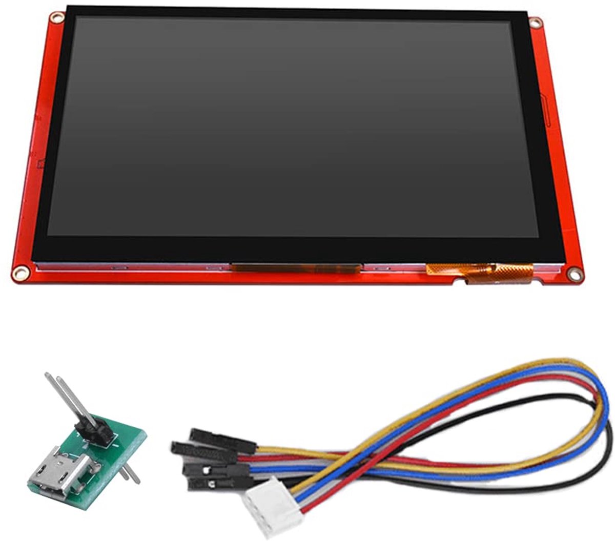 7.0" NX8048P070 Nextion Intelligent HMI USART UART Serial TFT LCD Module Display Capactive Touch Panel for - ShopVlot