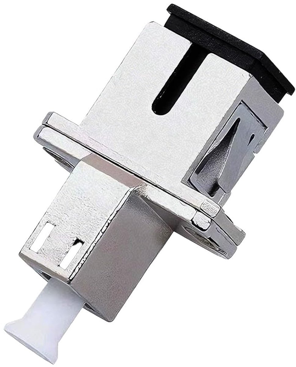 Fiber Optic Adapter SC/APC naar LC/APC - Enkelvoudig - Metaalbehuizing - Duurzame bescherming voor FTTX netwerken - ShopVlot