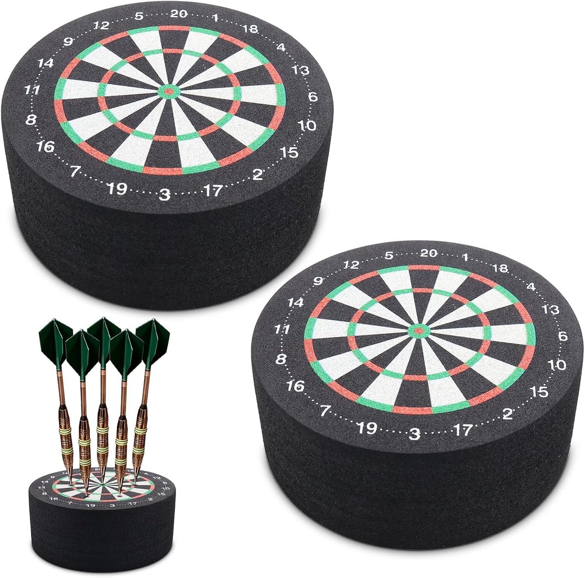 Dart Disc Holder Mini - Hoogwaardige EVP Materiaal - Duurzaam en Ruimtebesparend - Perfect voor Dartsport - ShopVlot