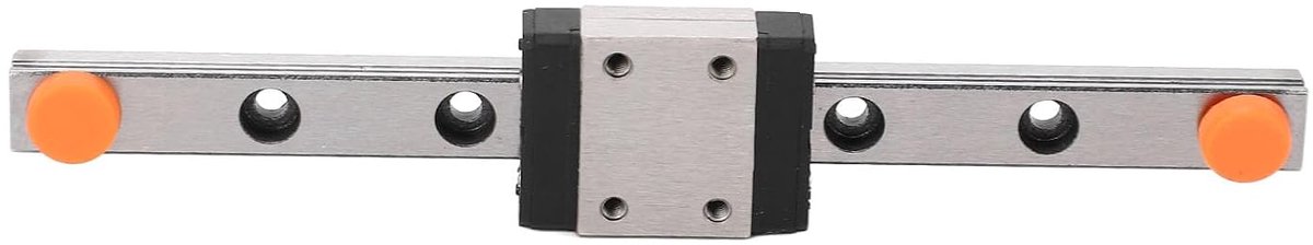 Linear Rail Guide MGN7C-100mm - Hoge precisie - Inclusief wagonblok - Perfect voor 3D printer en CNC machine - ShopVlot