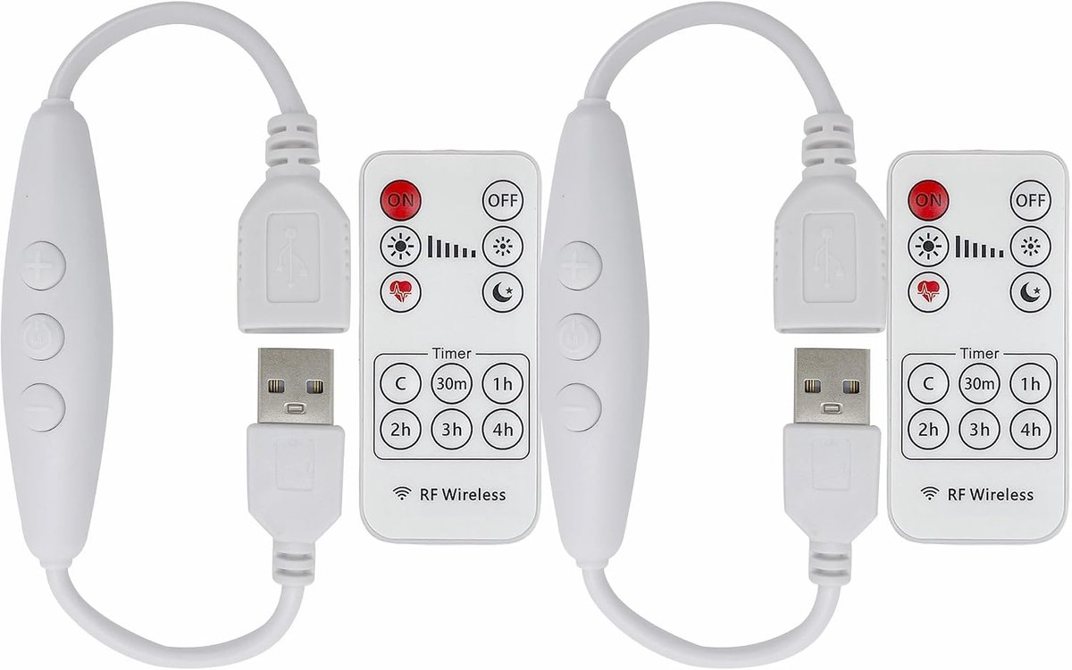 USB dimmer schakelaar met afstandsbediening - 6-niveau dimmen - stepless dimming - eenvoudig te bedienen - ShopVlot