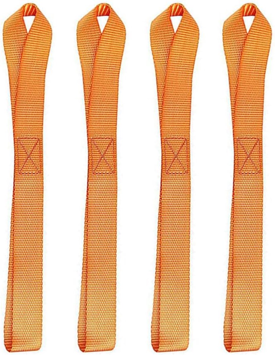 Lashing Loops 15,7 inch - zachte lussen - 800kg belastbaarheid - ideaal voor auto en motor - ShopVlot