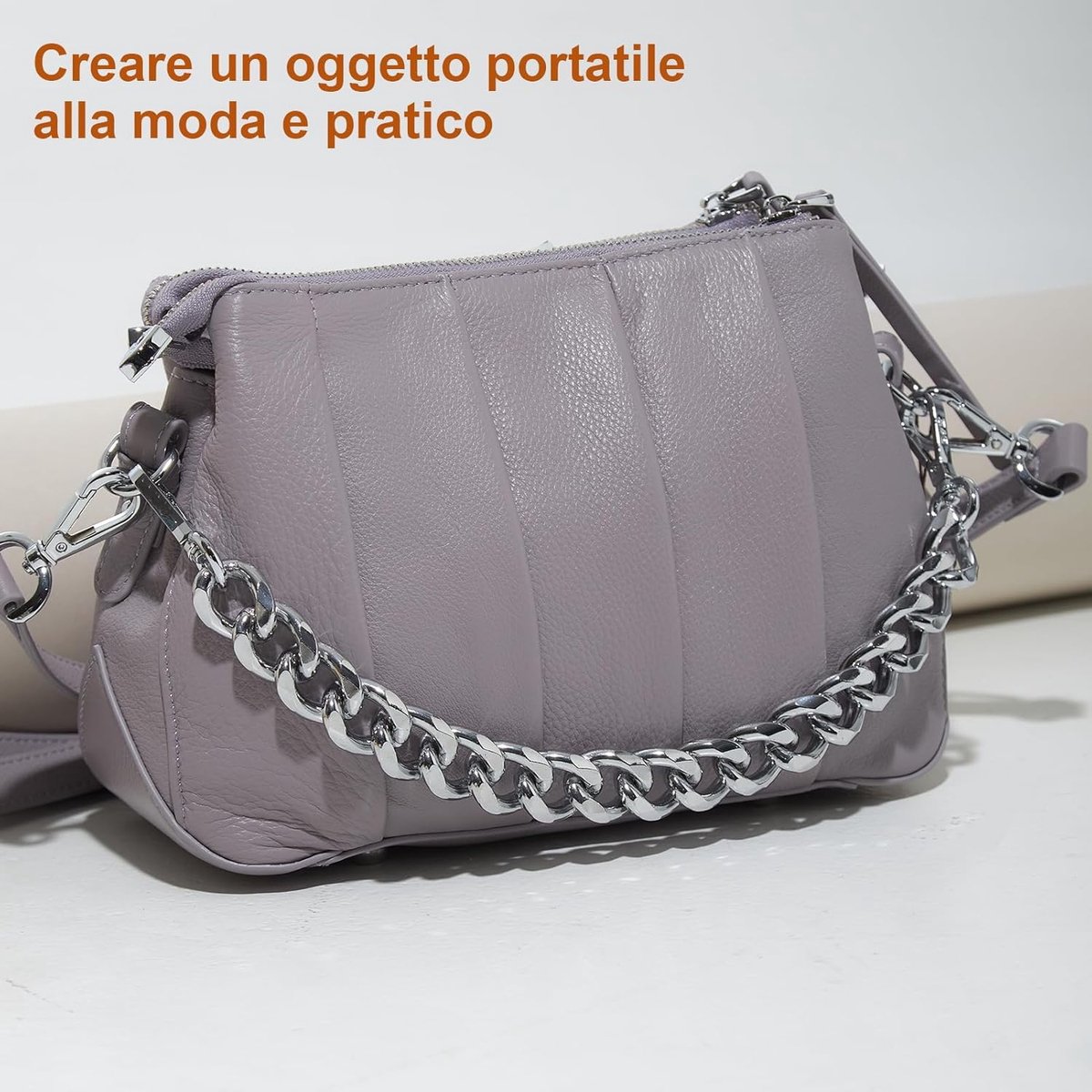 Rechthoekige metalen frametalen 30 cm - aluminium buisframe - tas in U-vorm - perfect voor haaknaalden - ShopVlot