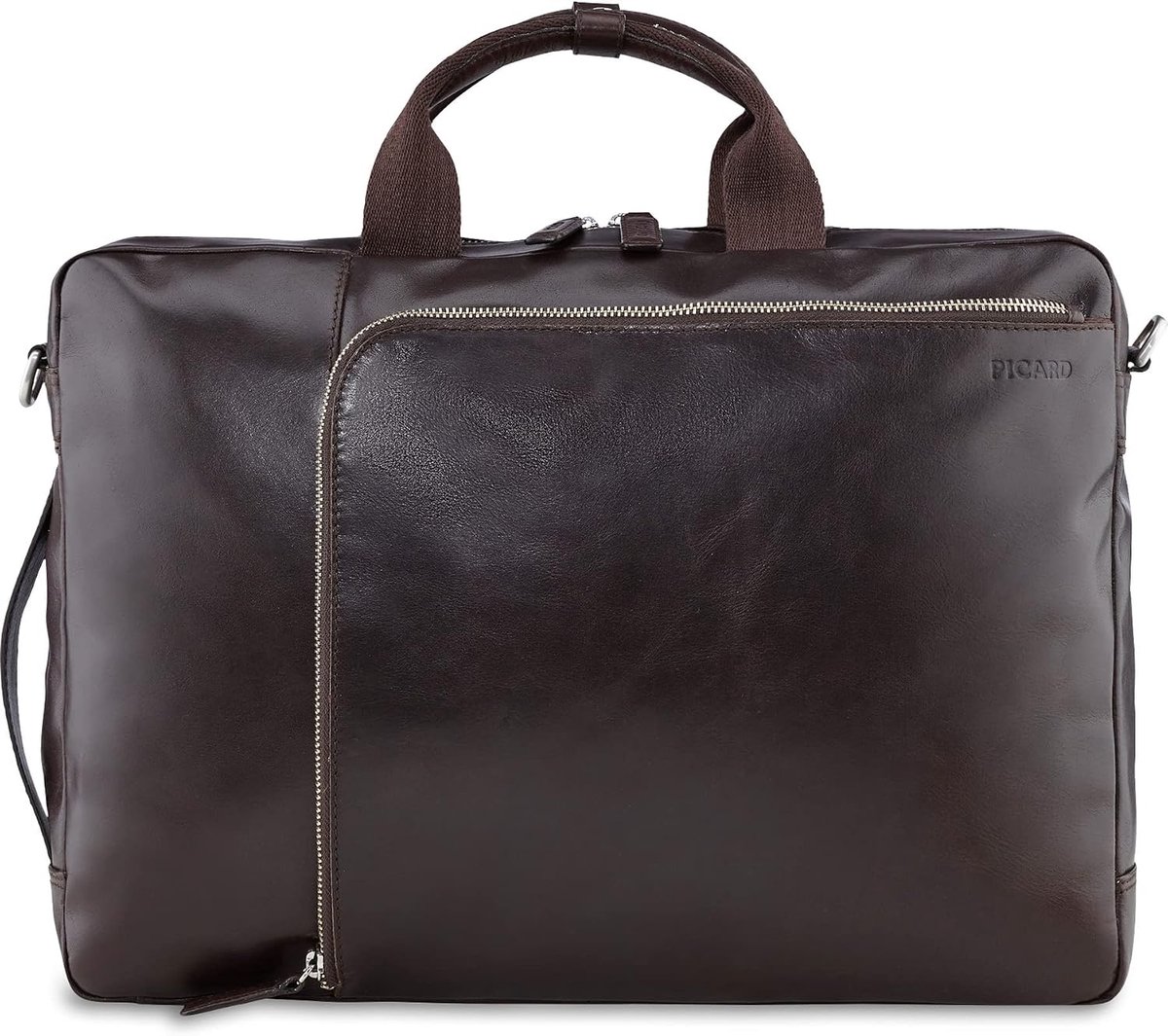 Reistas unisex-volwassenen - bruine buffelleer rugzak - ruime binnenruimtes - ideaal voor reizen - ShopVlot