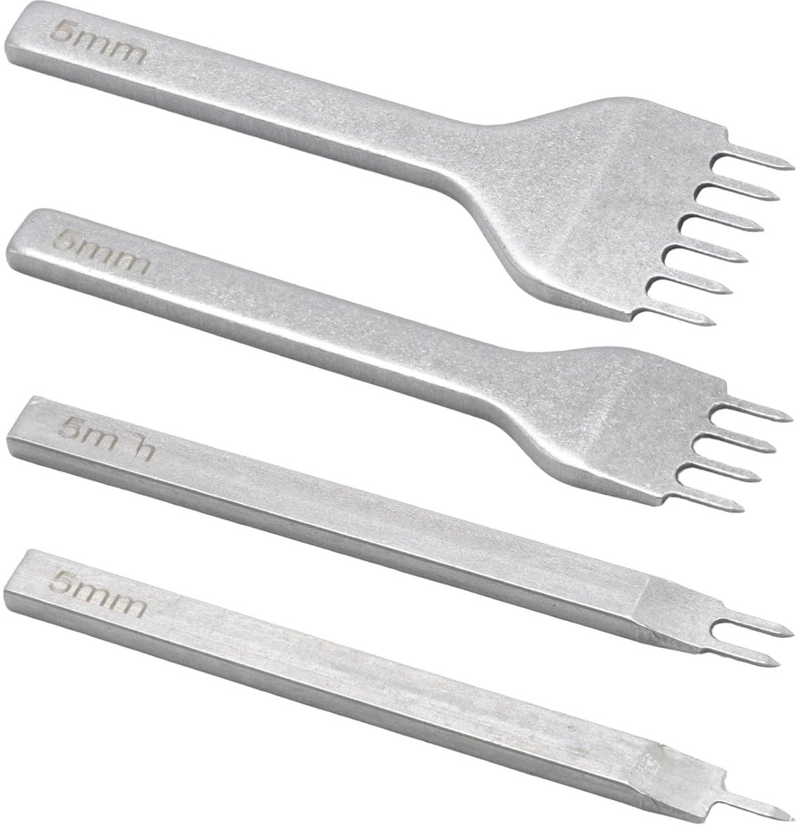 Gereedschapsset voor leergaten, 3 mm, 1/2/4/6 tanden van koolstofstaal, veelzijdig en eenvoudig te bedienen voor - ShopVlot