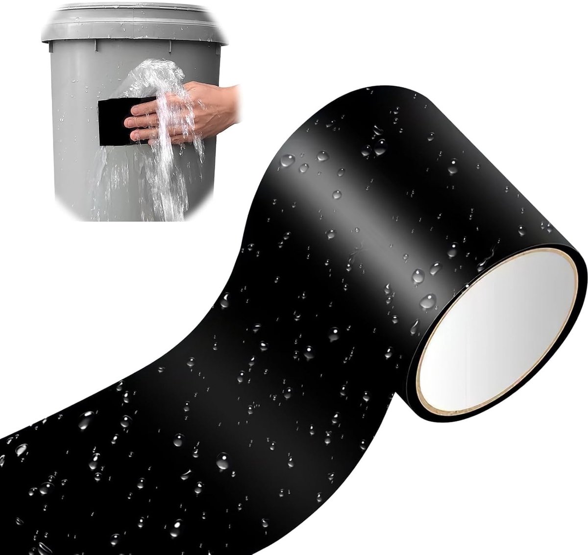 Waterdichte reparatietape 1.5m - extreem sterk - ideaal voor zwembad en tent - langdurige hechting - ShopVlot
