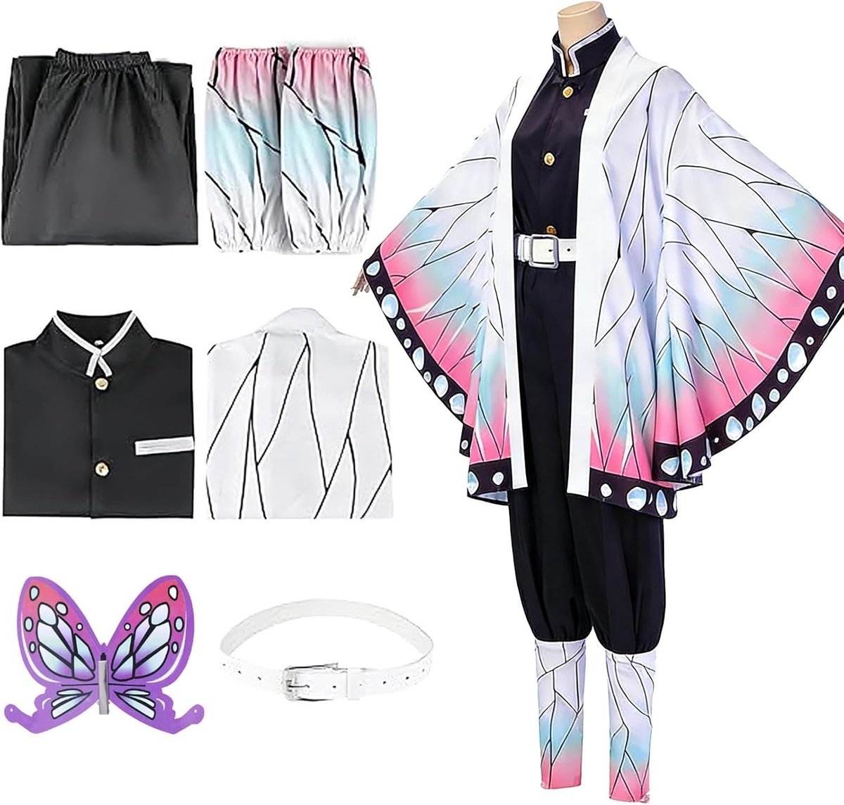 Anime Cosplay Kimono Kostuum voor Carnaval, Perfecte Outfits voor Dames, Heren en Meisjes in XXL Formaat