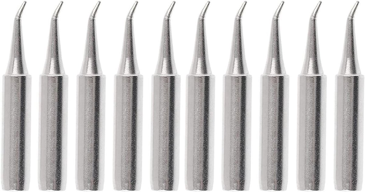 Soldering Iron Tips 900M-T - Set van 10 - Vervangtips - Geschikt voor precisiewerk - ShopVlot