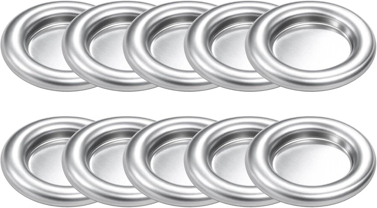 Wierookkegelhouder 30 stuks - aluminiumlegering - zilver - ideaal voor dagelijks gebruik - ShopVlot