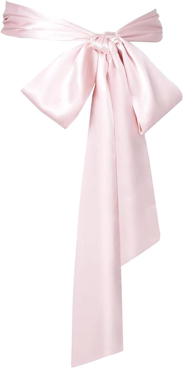 Satin tailleband 10 cm x 250 cm - Reversible satijnen riem - Bruidsriem - Perfect voor bruiloften - ShopVlot
