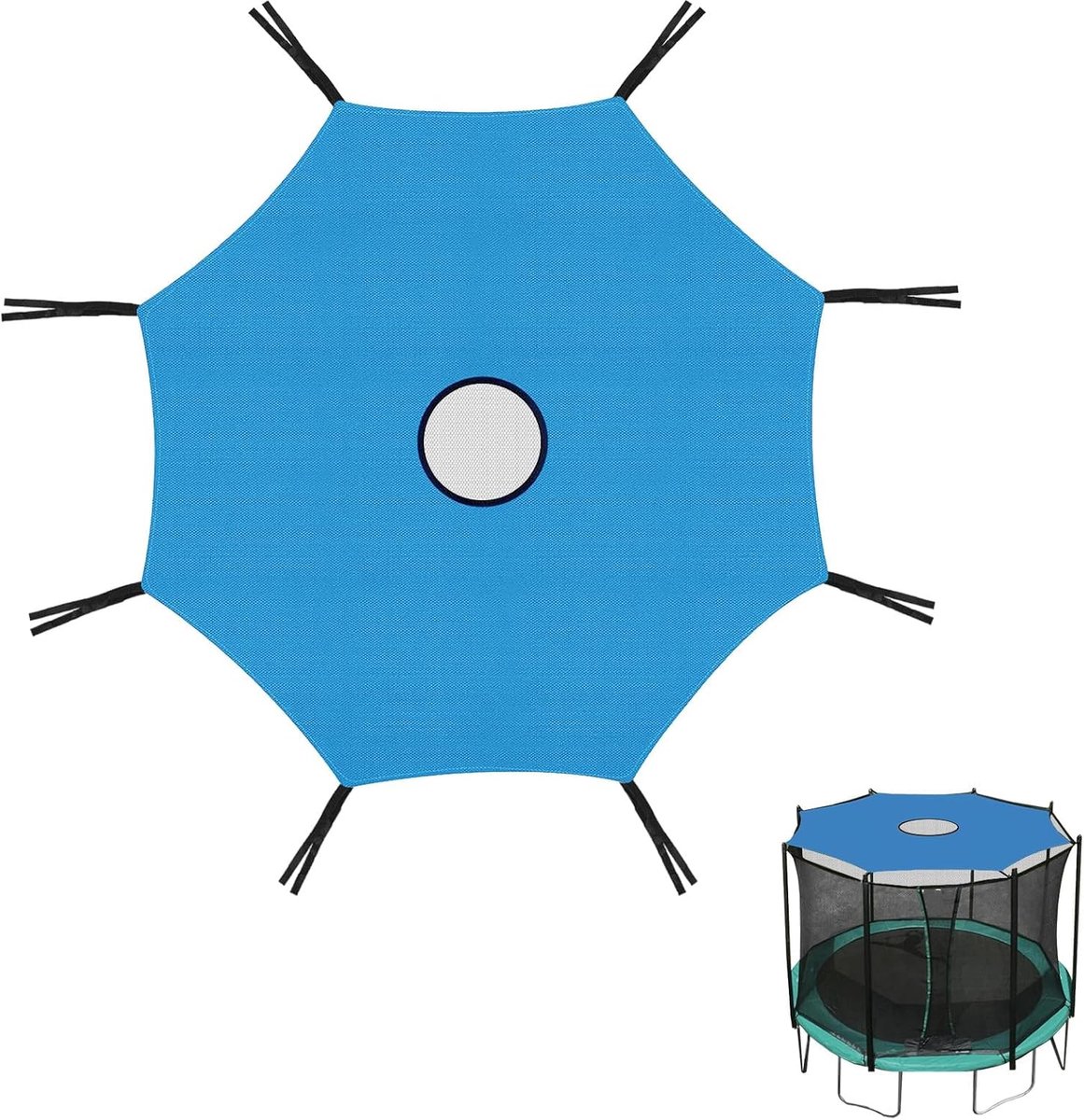 Trampoline canopy 308 cm - Oxford stof - UV-bestendig - Bescherming tegen weer en zon - ShopVlot