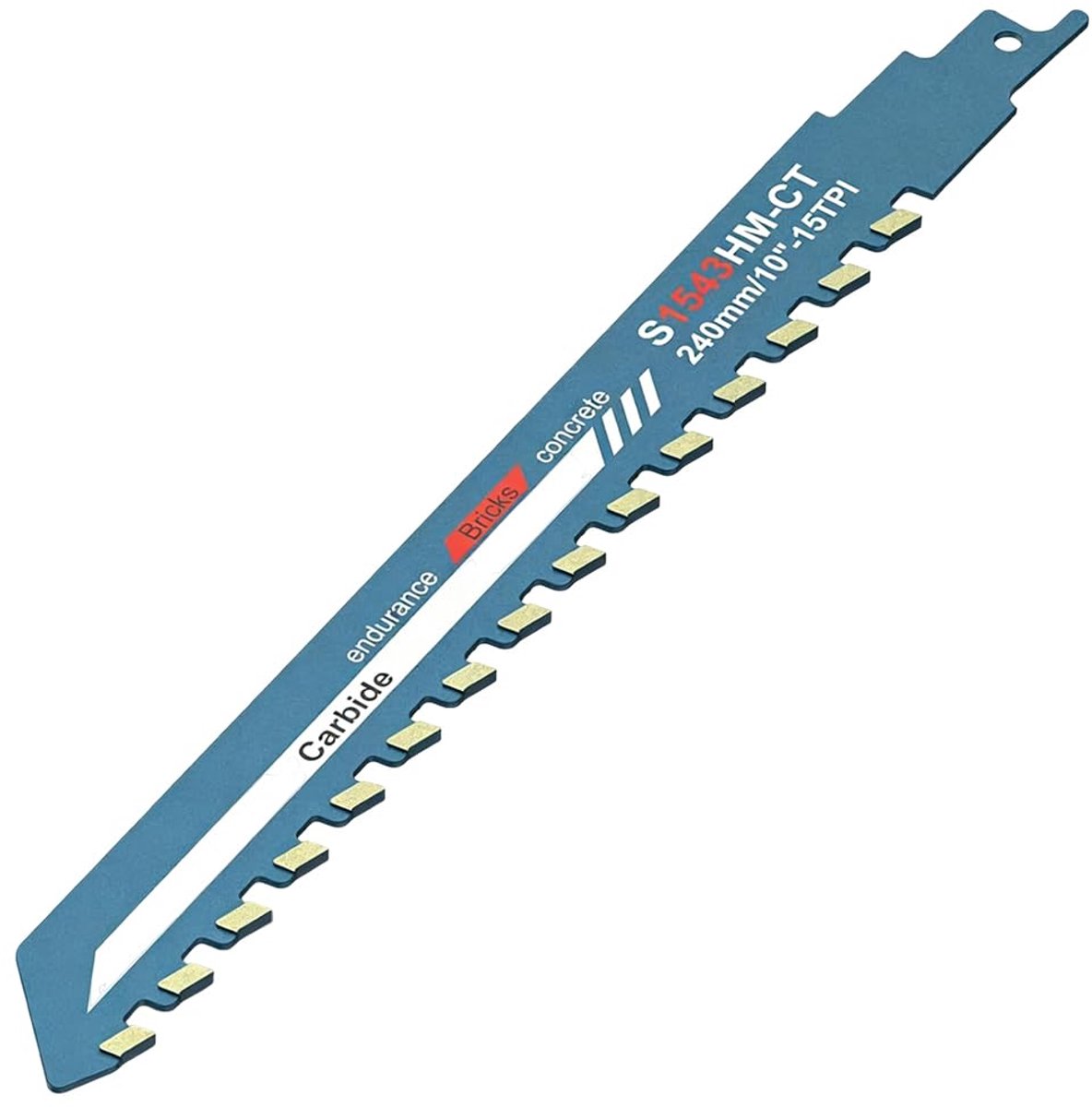 Reciprozagen 240 mm - carbide staal - universeel ontwerp - ideaal voor steen en hout - ShopVlot