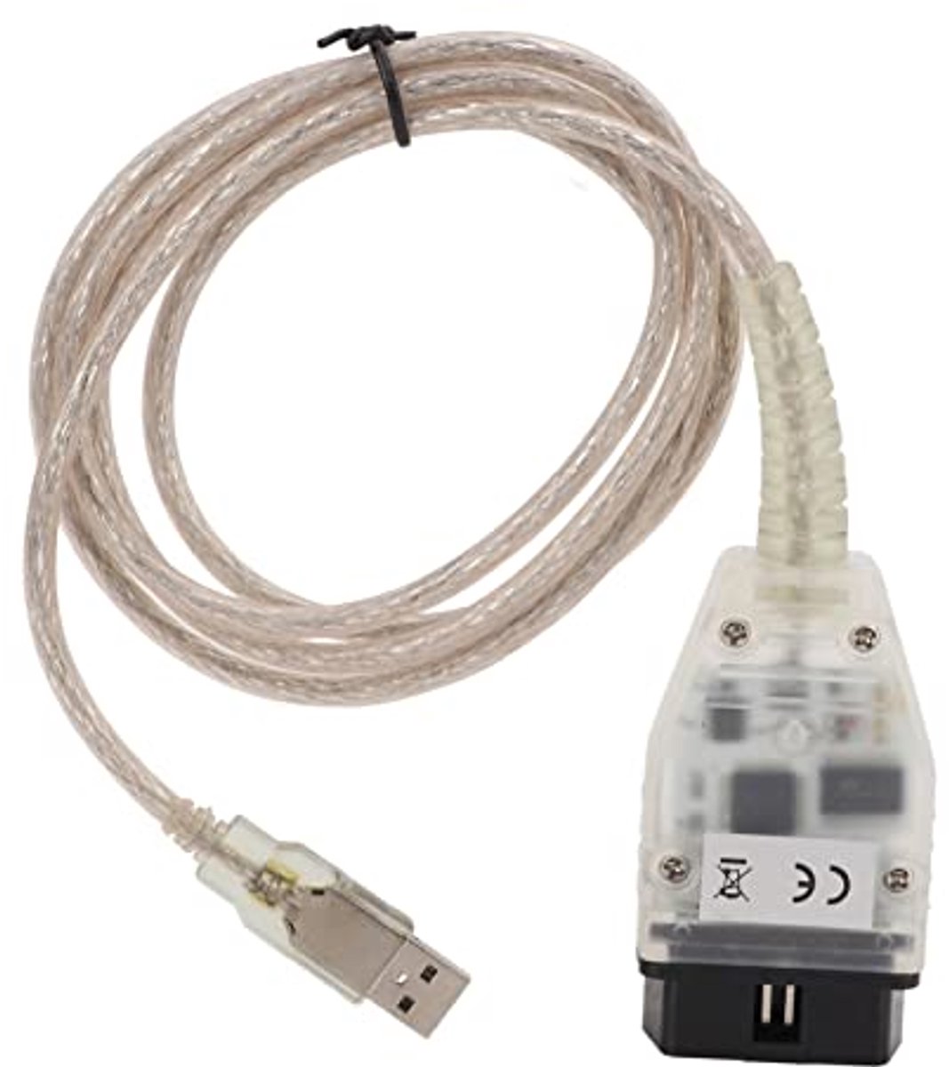 OBD2 Scanning Diagnostic Tool - K + DCAN Kabel - USB Interface met CD - Geschikt voor 3 Series E46 E83 E90 - ShopVlot