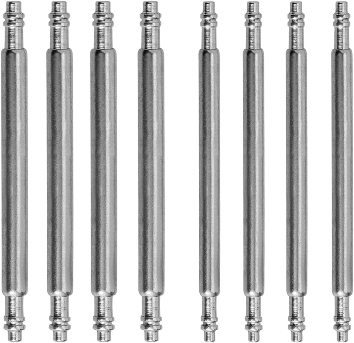 Spring bars voor horlogebanden 1.5 mm en 1.8 mm - roestvrij staal - 8 stuks - eenvoudig te vervangen - ShopVlot